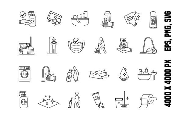 Download Hygiene Icon Set - Set Collection