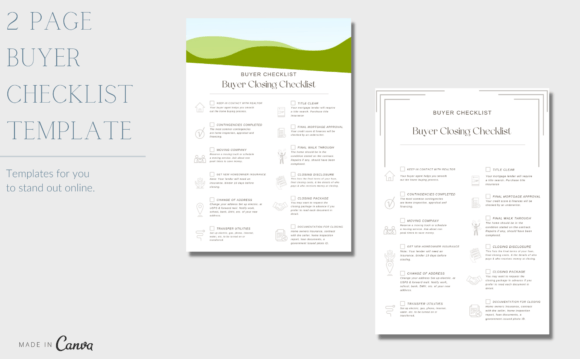 Download Canva Buyer Closing Checklist - Buy Collection
