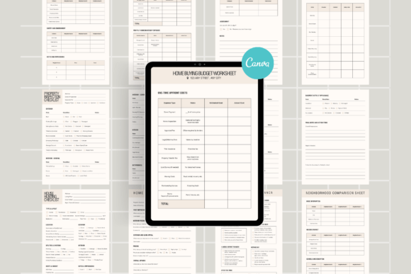 Download Home Buyer Guide Canva Templates Bundle - Buy Collection