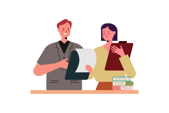 Download Business Discussion Concept Flat Design - Discussion Collection