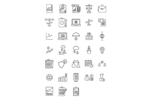 Download Economics Market Icons Set - Set Collection