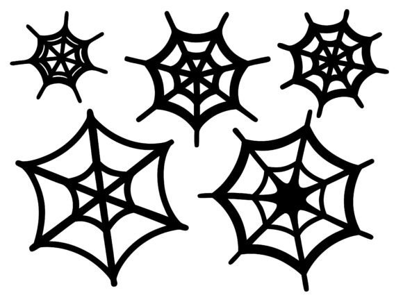 Download Halloween Web Set Silhouette Bundle SVG - Set Collection