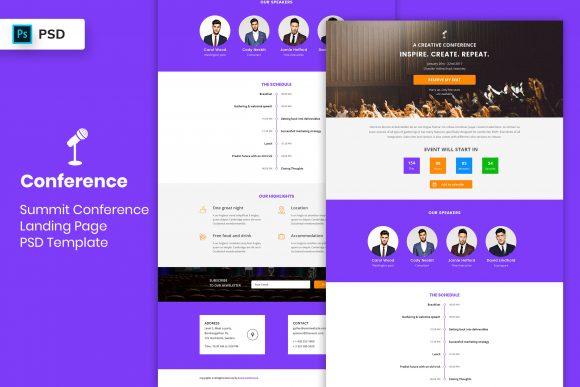 Download Summit Conference Landing Page - Summit Collection