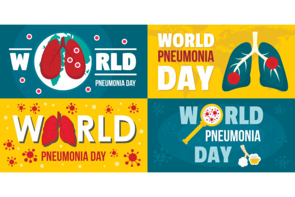 Download World Pneumonia Day Banner Set - Set Collection