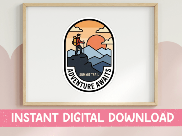 Download Adventure Awaits Summit Trail Hiking - Summit Collection