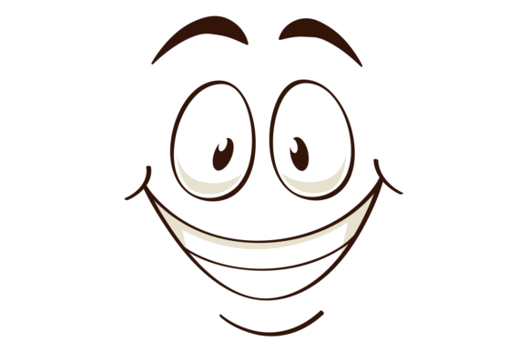 Download Wide Grinning Face. Comic Emoji. Happy E - Premium Resources